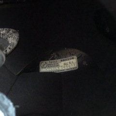 ホンダ　バイク用　ヘルメットフルフェイス　ブラックの画像