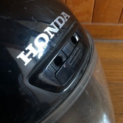 ホンダ　バイク用　ヘルメットフルフェイス　ブラックの画像