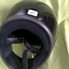 ホンダ　バイク用　ヘルメットフルフェイス　ブラックの画像