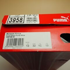 PUMA プーマ キッズ モナーク II TT V JR サッカー シューズ スパイク 19㎝の画像
