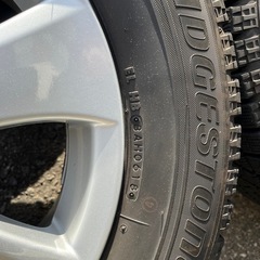 取引中】 スタッドレスタイヤ 付き 20アルファード純正アルミホイール