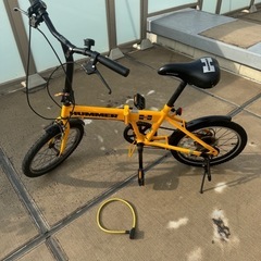〈取引完了〉HUMMER/ハマー20インチ折畳み自転車