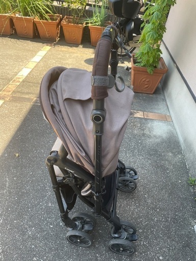 コンビAB型ベビーカー◎ブラウン