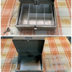 エルム/SEAL BOX/スチ－ル印箱/印鑑ケース/手提げ金庫の画像