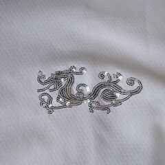 ☆新品未使用タグ付き☆ダンスウィズドラゴン 半袖ポロシャツ メンズゴルフウェアの画像