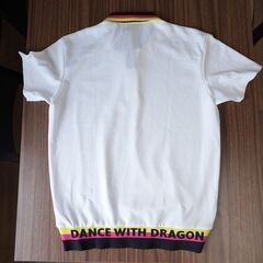 ☆新品未使用タグ付き☆ダンスウィズドラゴン 半袖ポロシャツ メンズゴルフウェアの画像