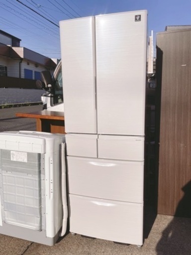 6ドア★シャープ 大型冷蔵庫 2017年