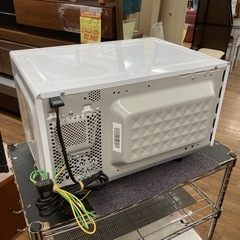 S128 ⭐ Haier フラット電子レンジ（ヘルツフリー 18L）19年製 JM-FH18G ⭐ 動作確認済 ⭐ クリーニング済の画像