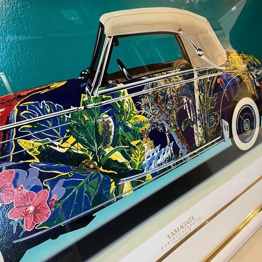 《売約済》【池上店】 ヒロヤマガタ　HIRO YAMAGATA アースリーパラダイス　シルクスクリーン　版画　山形博導　ウェディング　4/10 エディション　真作