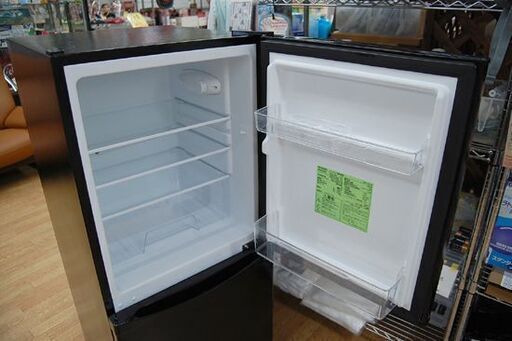 2ドア冷蔵庫 142L 2023年製 アイリスオーヤマ IRSD-14A-B ブラック 100Lクラス IRIS OHYAMA キッチ