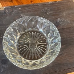 大正ガラス　素麺　サラダ器