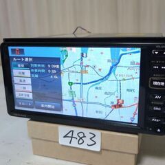 483 完動品　ケンウッド　ダイハツ純正　カーナビ　NMCK-W65D