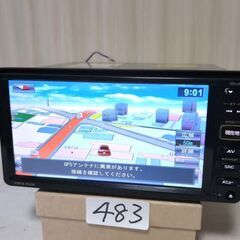 483 完動品　ケンウッド　ダイハツ純正　カーナビ　NMCK-W65D
