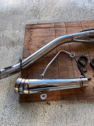 ゼファー400 FX GP 用マフラー