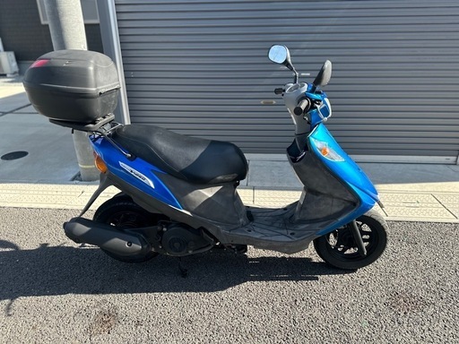 スズキ アドレスv125g 通勤　通学　青 書類　鍵あり　エンジン始動動画あり　奈良県　広陵町