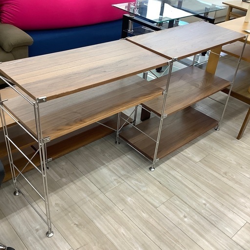 無印良品のステンレスユニットシェルフのご紹介！(トレファク寝屋川)