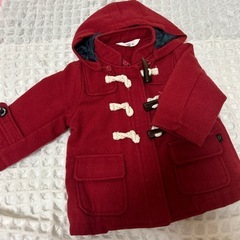 SiMPLE FREE(シンプルフリー) 赤ダッフルコート 80...