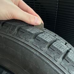 DUNLOP WM02 185/65R15 スタッドレス　タイヤ　2018年製　15インチの画像