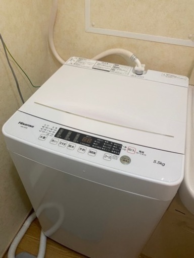 洗濯機　5.5kg