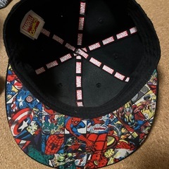 マーベルコミック　キャップの画像