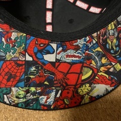 マーベルコミック　キャップの画像