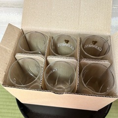 GUINNESS タンブラーグラス1箱6個入り600円3箱あります！の画像