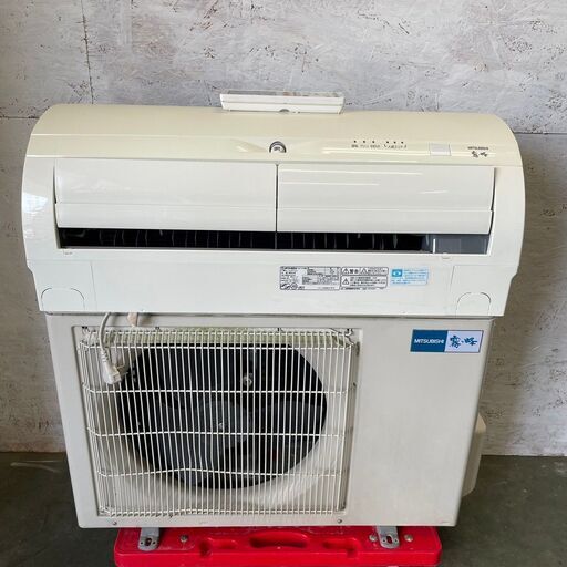 【MITSUBISHI】 三菱 ルームエアコン 室内機 室外機 MSZ-W404S-W 2014年製 J0218