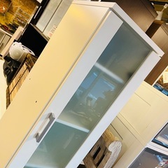 《売約済》【池上店】　スキマ収納　隙間収納　スリム　ラック　棚　リビング収納　脱衣所　デットスペース　レンジボード　食器棚　キッチンカウンター　キッチン収納　家具　検　ニトリ　NITORI    の画像