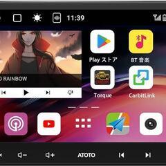 カーオーディオアンドロイドナビ、ワイヤレスCarPlay/And...