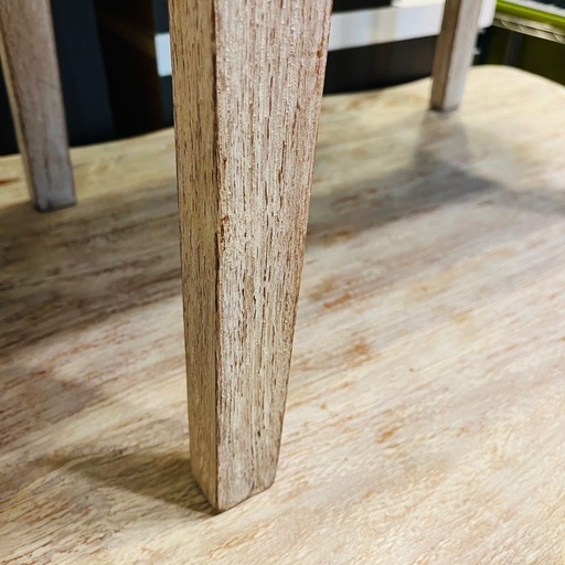 《売約済》【武蔵小山店】 オールドチーク　チーク無垢材　クラブチェア　カルティニチェア　アンティークウォッシュ　ホワイト　検　ヴィンテ