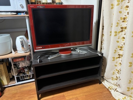 SHARP製　AQUOS 32インチ液晶テレビ　テレビ台セット　オマケ付き