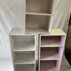 カラーボックス 収納家具 3点セット