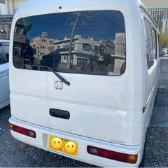 (受付一旦中止)車検付軽バス※ガラスひび錆あり