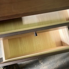 テレビ台 ブラウン 収納家具の画像