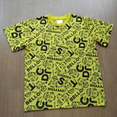 中古　ミニオン　Ｍ　黄　総柄Ｔシャツ　ユニバーサルスタジオジャパ...