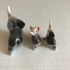陶器　象　置き物　飾り物の画像