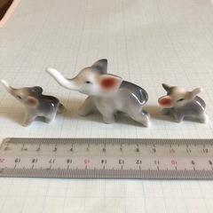 陶器　象　置き物　飾り物