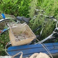 自転車ママチャリジャンク品の画像