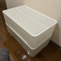 【値下げしました】ニトリの押入れケース 2個セットの画像