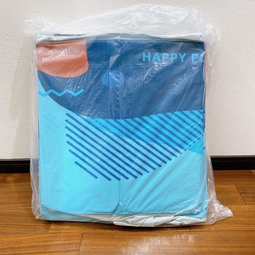 【新品未使用】2024年新デザイン！折りたたみ式 大型プール 2.1m　組み立て不要 空気入れ不要