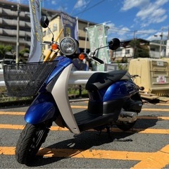 【前かご付き•人気のブルー】ホンダ トゥデイ AF67 人気のの...