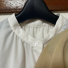 【取引終了】GU　ブラウス　Sサイズ　2023年購入　3枚セットの画像