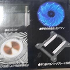 未使用品！ ainex LGA115✕用 LED CPUクーラー CC-06Bの画像