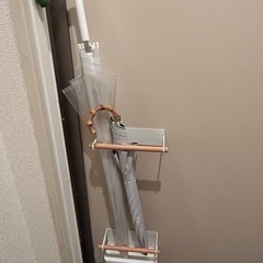 マグネット式傘立て