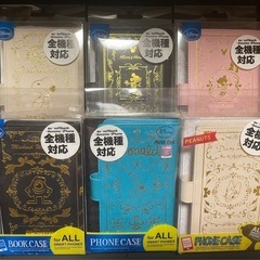 手帳型　スマホケース　ディズニー