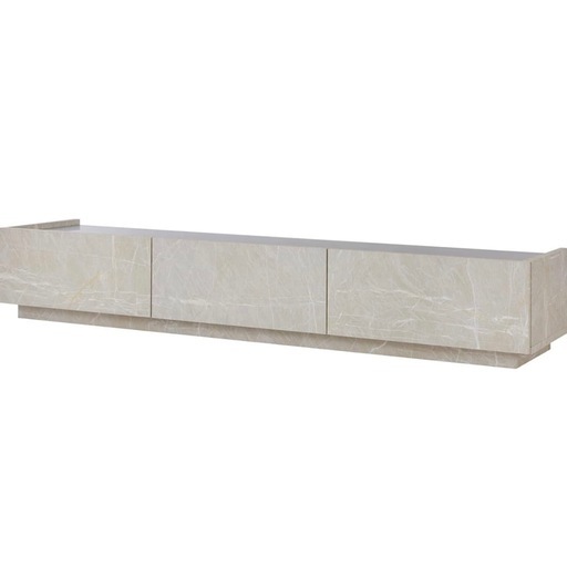 LOWYA 大理石調 テレビ台 テレビボード  ホワイト
