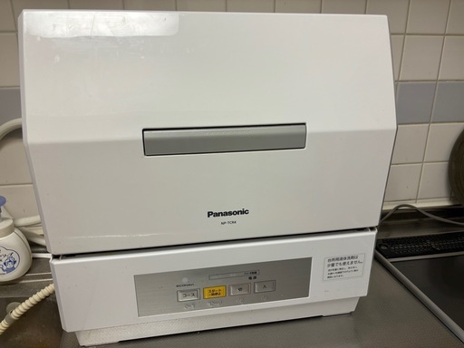【受渡予定者決定済】Panasonic食洗機（分岐水栓付）