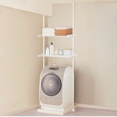 ニトリ　つっぱり洗濯機ラック ソルヴィ (IMPV)の画像