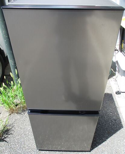 ☆ハイアール・アクア Haier AQUA AQR-J14N（S）135L 2ドアノンフロン冷凍冷蔵庫◆50L大容量冷凍室
