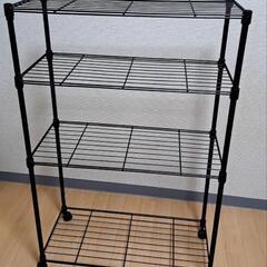 ニトリ/スチールラック黒